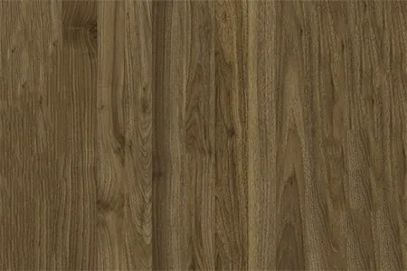 Chapa de MDF Noce Oro Raizes da marca Eucatex, acabamento madeirado